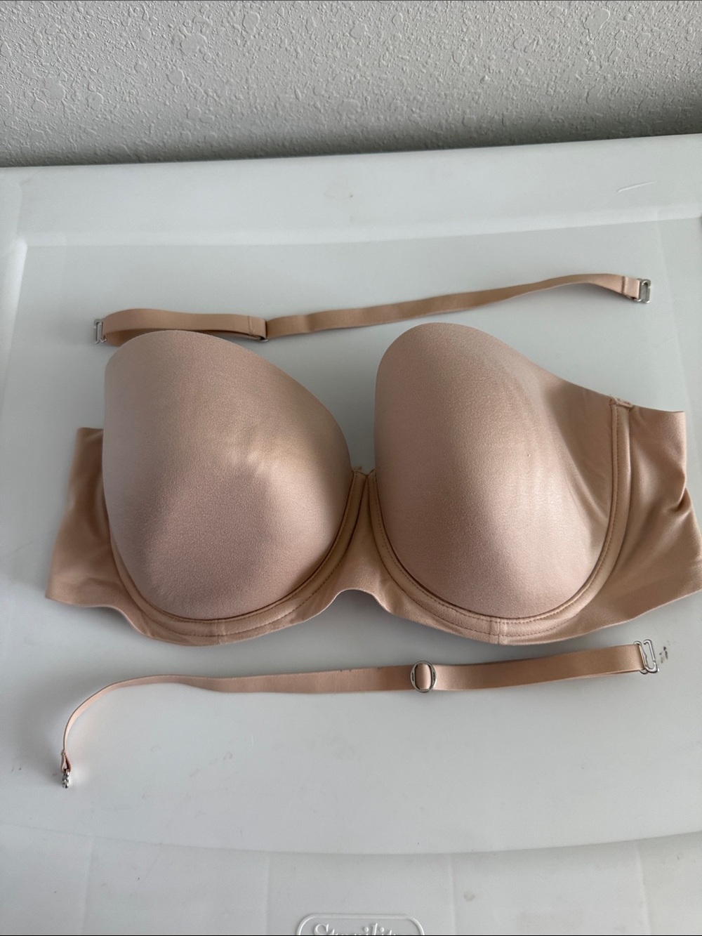 aerie Strapless Convertible Bra - Nude Blush
